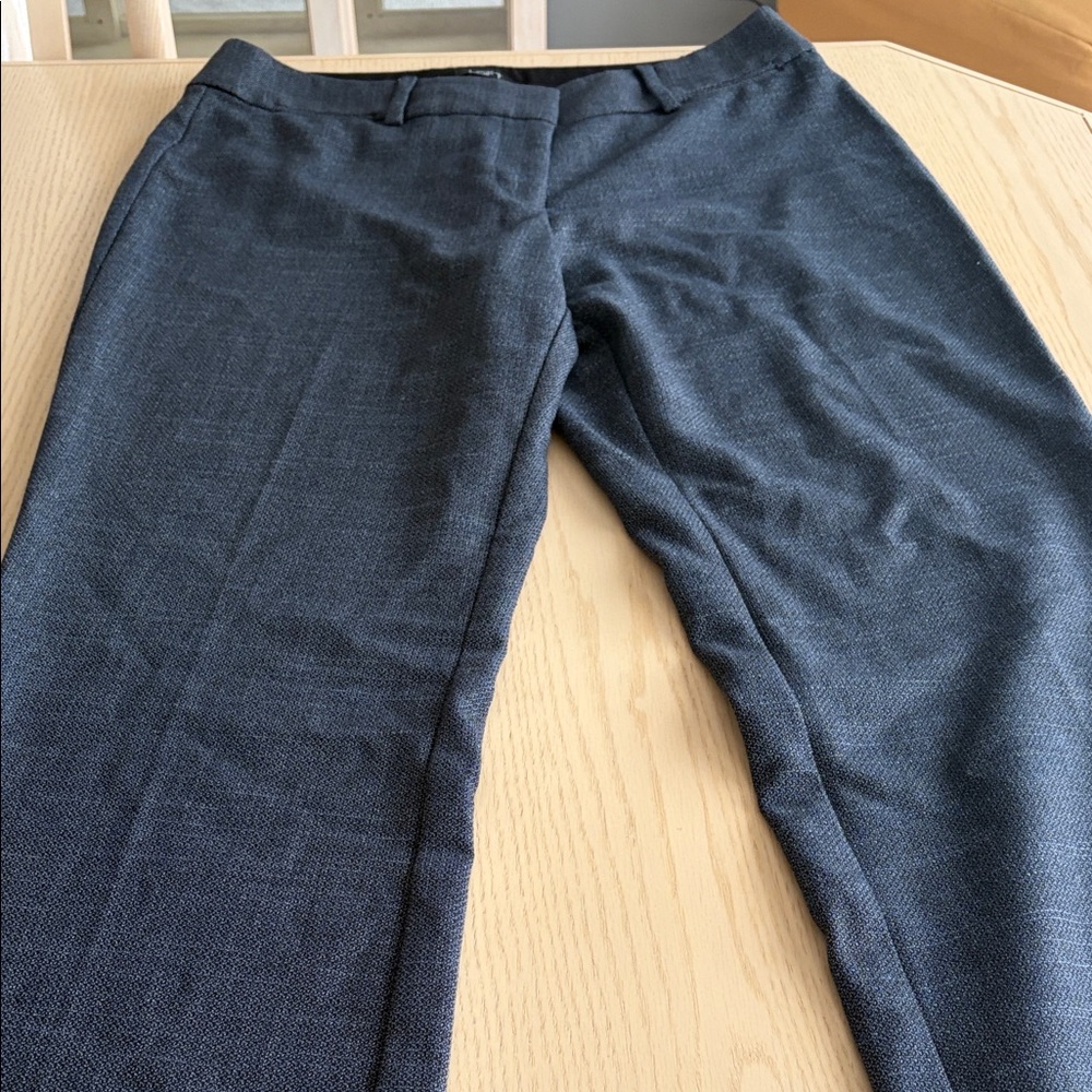 Women’s Dark Gray Dress Pants - Classic wide leg Fit